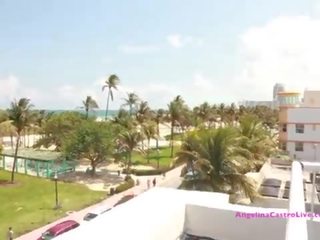 Angelina Castro Has adult movie on A Roof in Miami?