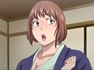 Ganbang in bad met japen schoolmeisje (hentai)-- seks film nokken 